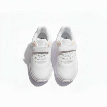 Cream Velcro Trainer Cream Nawao.com