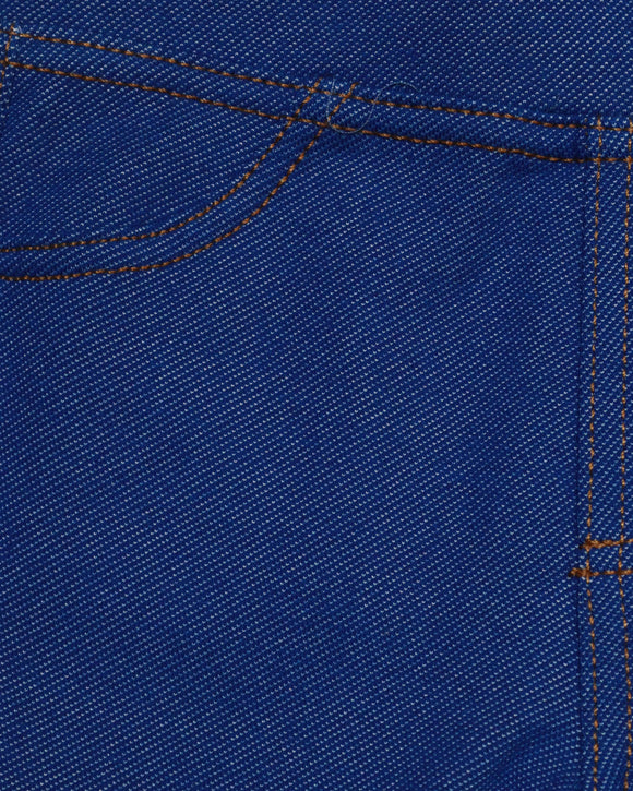 Dark Blue Knit Jegging Nawao.com