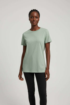 Dark Green  Short Sleeve Crew Neck Tshirt Nawao.com