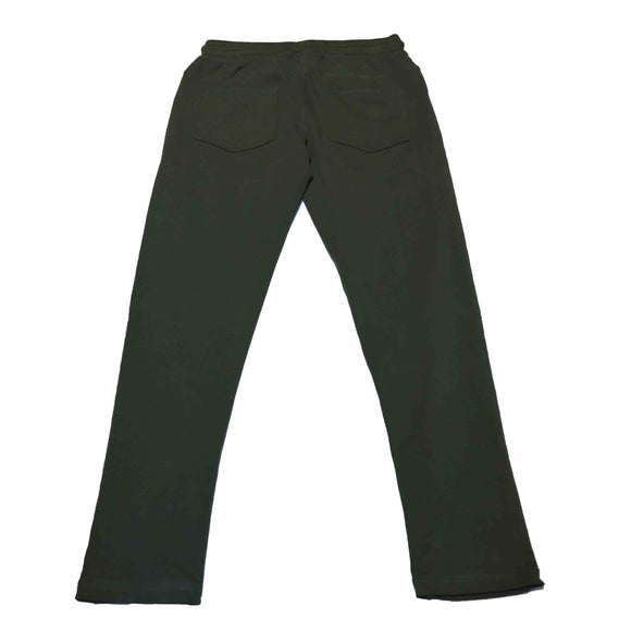 Dark Green Stretch Active Pants Nawao.com