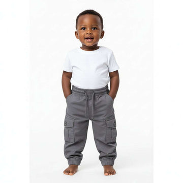 Dark Grey Cargo Jogger Dark Grey Nawao.com