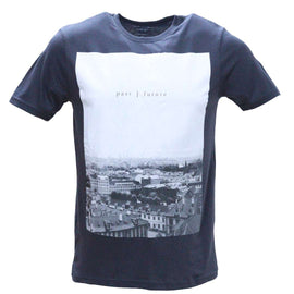 Dark Grey Graphic T Shirt Dark Grey Nawao.com