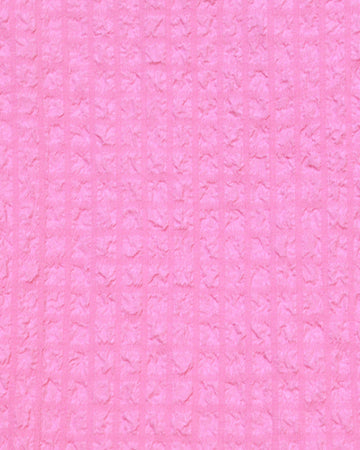Dark Pink Textured Woven Peplum Blouse Nawao.com