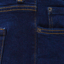 Dark Wash Basic 5 Pocket Straight Fit Jeans Darkwash Nawao.com