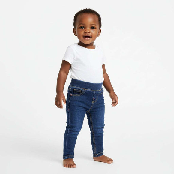 Dark Wash Basic Jegging Nawao.com