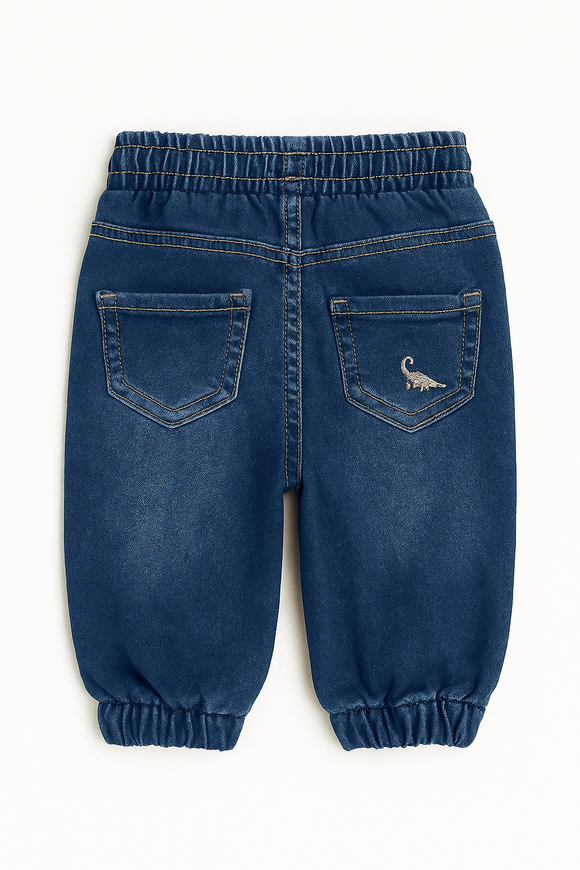 Dark Wash Knit Denim Jogger D Nawao.com