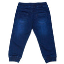 Dark Wash Knit Denim Jogger Nawao.com