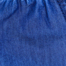 Dark Wash Solid Harem Jeans With Frills Nawao.com