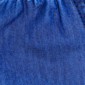 Dark Wash Solid Harem Jeans With Frills Nawao.com