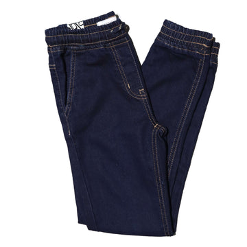 Darkwash Knitted Jogger Nawao.com