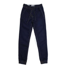 Darkwash Knitted Jogger Nawao.com