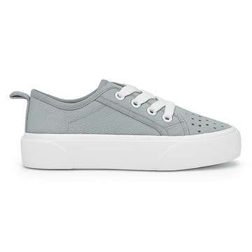 Denim Lace up Sneaker Nawao.com