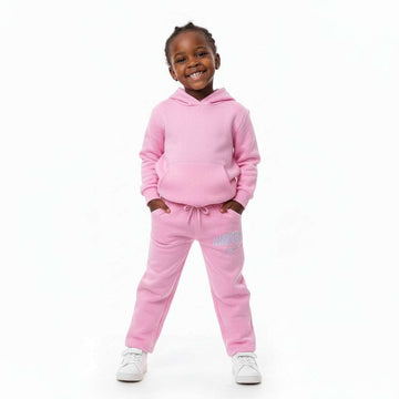 Drak Pink Placement Print Track Pant  Pale Pink Nawao.com