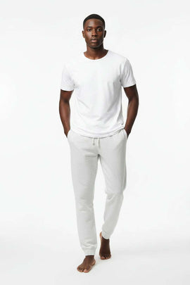Ecru Basic Track Pant Ecru Nawao.com