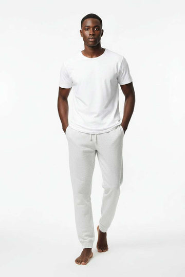 Ecru Basic Track Pant Ecru Nawao.com