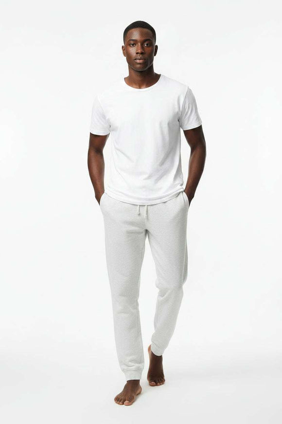 Ecru Basic Track Pant Ecru Nawao.com