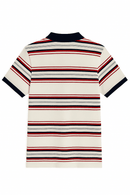 Feeder Stripe Pique Polo Assorted Nawao.com