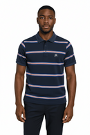 Feeder Stripe Pique Polo Assorted Nawao.com