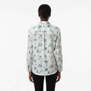 Floral Print Button Front Shirt Assorted Nawao.com