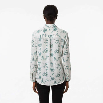 Floral Print Button Front Shirt Assorted Nawao.com