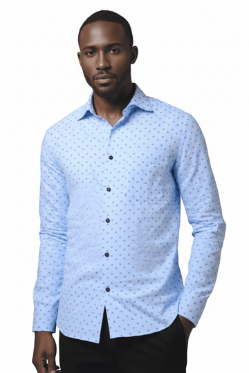 Formal Shirts Sky Blue Nawao.com