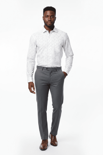 Formal Shirts White Small Nawao.com