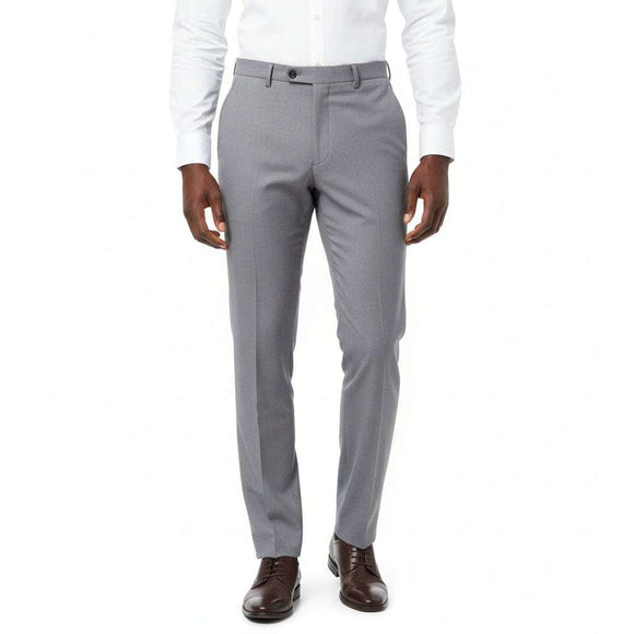 Formal Trousers Mid Grey Nawao.com