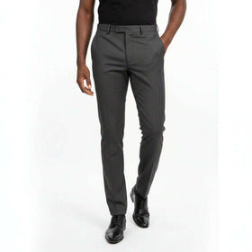 Formal Trousers Mid Grey Nawao.com