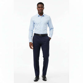 Formal Trousers Navy Nawao.com