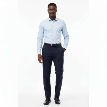 Formal Trousers Navy Nawao.com