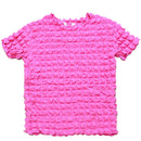 Fuchsia Crinkle Top Fuchsia Nawao.com
