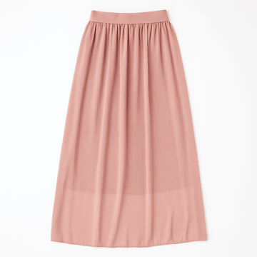 Gathered Waistband Skirt Nawao.com
