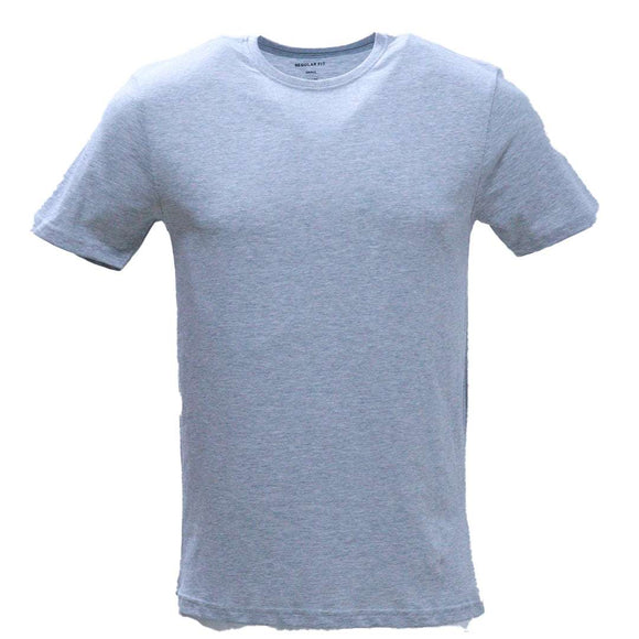 Gents Basic T-Shirt Mid Grey Nawao.com