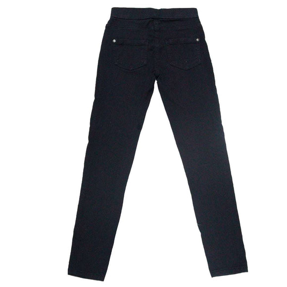 Girls Senior Basic Jegging Black Nawao.com
