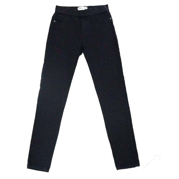 Girls Senior Basic Jegging Black Nawao.com