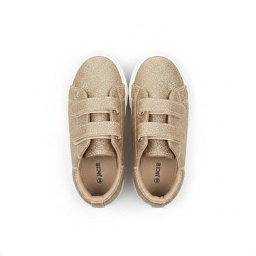 Gold Glitter Sneaker Gold Nawao.com