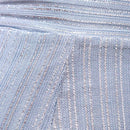 Gold Shimmerfoil Coated Wide Leg Knitted Pants Nawao.com