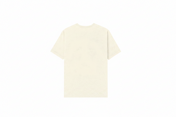 Graphic Tee Beige Nawao.com