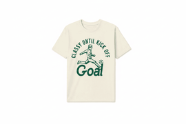 Graphic Tee Beige Nawao.com