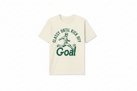 Graphic Tee Beige Nawao.com