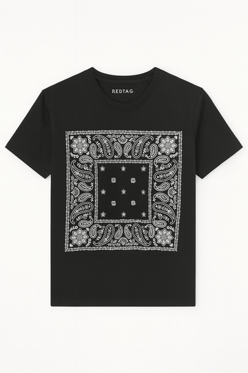 Graphic Tee Black Nawao.com