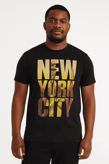 Graphic Tee Black Nawao.com