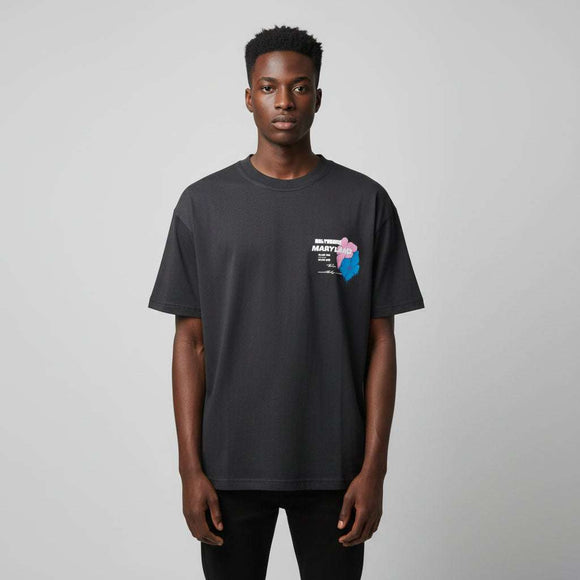 Graphic Tee Black Nawao.com
