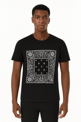 Graphic Tee Black Nawao.com