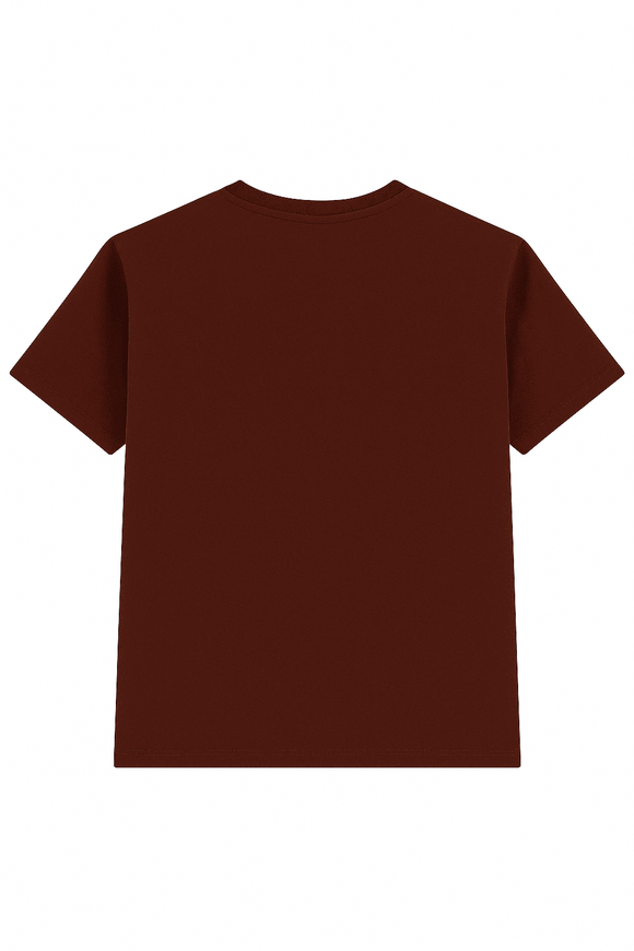 Graphic Tee Brown Nawao.com
