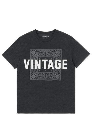 Graphic Tee Charcoal Nawao.com