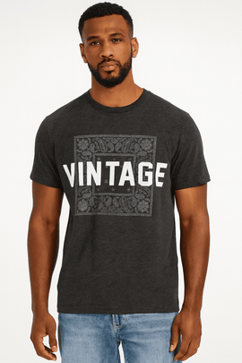 Graphic Tee Charcoal Nawao.com