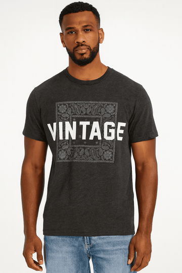 Graphic Tee Charcoal Nawao.com