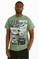 Graphic Tee Green Nawao.com