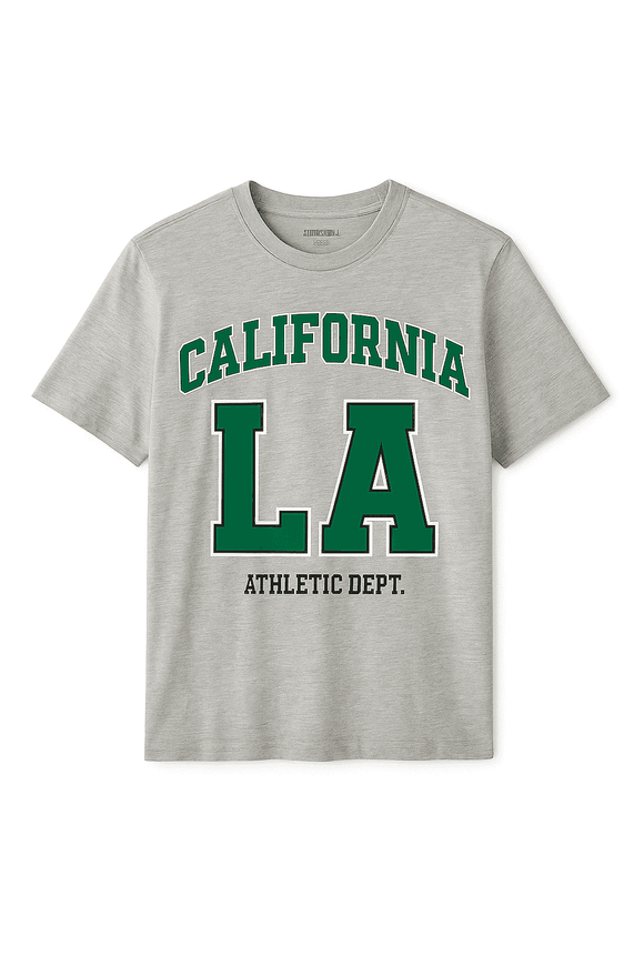 Graphic Tee Mid Grey Nawao.com